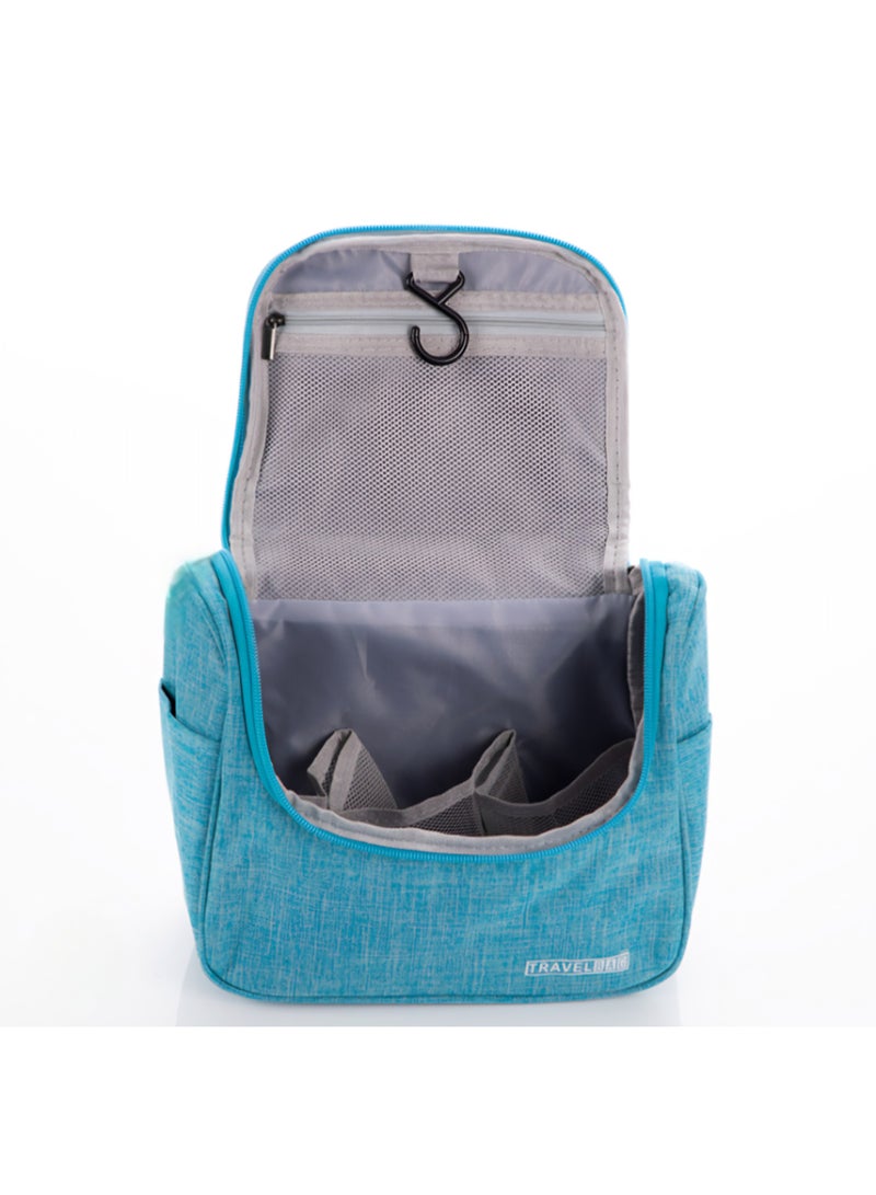 Turquoise Cosmetic & Personal Care Organizing Bag Zipper Closure / Toiletry Travel Bag - Image 2